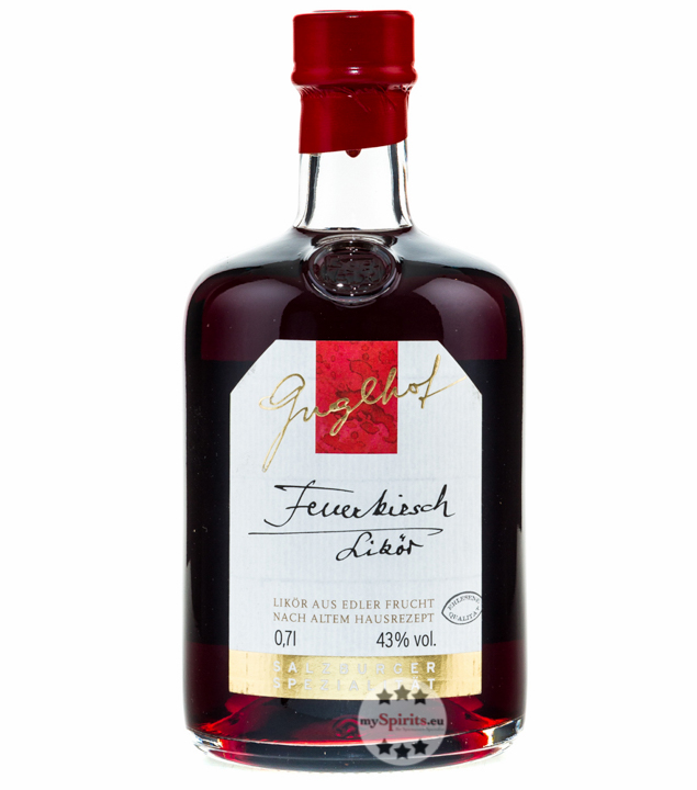 Guglhof Feuerkirsch Likör (43 % vol., 0,7 Liter) von Brennerei Guglhof