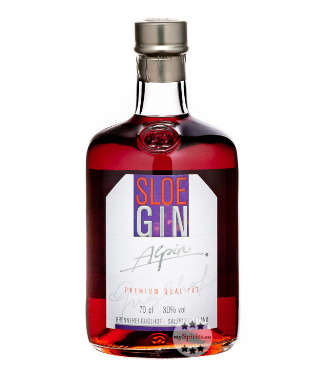 Guglhof Sloe Gin Alpin (30 % vol, 0,7 Liter) von Brennerei Guglhof