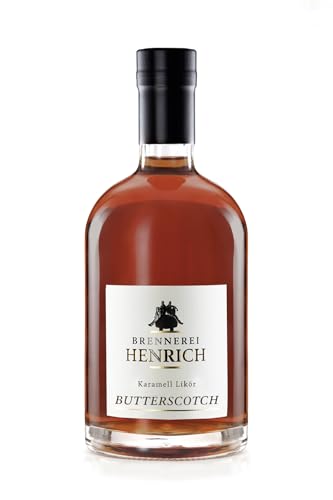 Butterscotch Karamell Likör 20% vol - 500 ml - Brennerei Henrich - Handcrafted - Caramel Liqueur Butterscotch Karamell Likör 20% vol - 500 ml - Brennerei Henrich - Handcrafted - Caramel Liqueur von MANDARINA