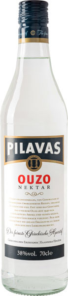 Pilavas Ouzo Nektar 38% vol. 0,7 l von Pilavas