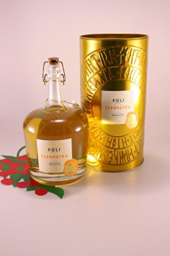 Grappa Moscato Oro Cleopatra mit Dose 40% 70 cl. - Brennerei Poli Jacopo von Brennerei Poli Jacopo