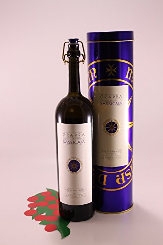 Grappa di Sassicaia Riserva 40 % 50 cl. - Brennerei Poli Jacopo Grappa di Sassicaia Riserva 40 % 50 cl. - Brennerei Poli Jacopo von Brennerei Poli Jacopo