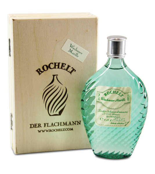 Rochelt Wachauer Marille Glasflachmann von Brennerei Rochelt GmbH