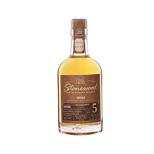 Stonewood Woaz Single Wheat Malt Whisky 7 Jahre 0,35l von Brennerei Schraml