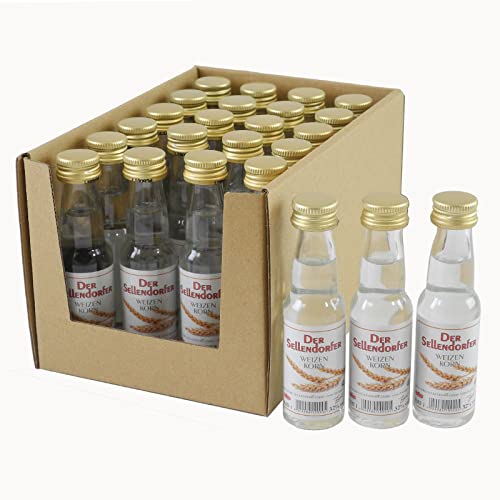 Echter Sellendorfer Weizen Korn 24er Pack (24 x 2 cl / 32% vol.) von Brennerei Sellendorf