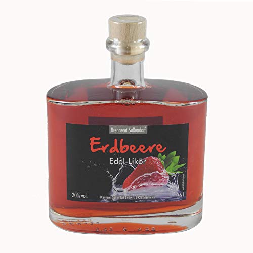 Edel-Likör Erdbeere aus Sellendorf (0,5 l / 20% vol.) von Brennerei Sellendorf