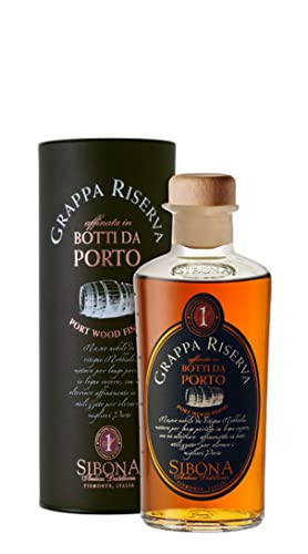 Grappa Nebbiolo gelagert in Portweinfässer 44 % 50 cl. - Brennerei Sibona Grappa Nebbiolo gelagert in Portweinfässer 44 % 50 cl. - Brennerei Sibona von Brennerei Sibona