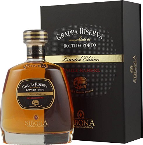 Grappa Riserva Lim. Edition single Barrel 44% 70 cl. - Brennerei Sibona Grappa Riserva Lim. Edition single Barrel 44% 70 cl. - Brennerei Sibona von Brennerei Sibona