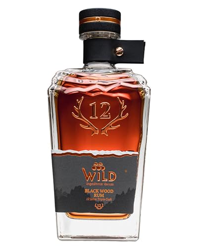 Black Wood Rum 46% vol 0,7l - Brennerei Wild, Gengenbach - Schwarzwälder Handarbeit: 12 Jahre Triple Cask Rum, 46% Vol. von Brennerei Wild