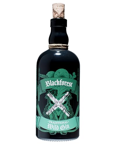 Brennerei Wild, Blackforest Wild Gin Traditional, Frische Zitrus- & Feine Wacholdernoten, 45% Vol., Dampf-Exrraktion, Premium Qualität Made in Germany von Brennerei Wild