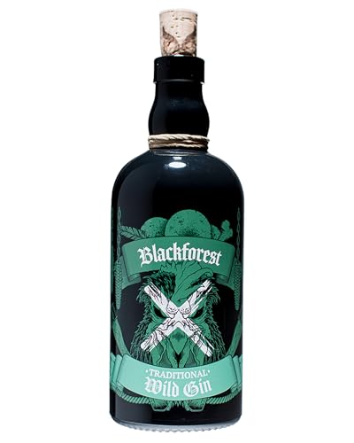 Blackforest Wild Gin Traditional 45% Vol. (1 x 0.5 l) - Brennerei Wild, Gengenbach - Premium Dry Gin, 45 Botanicals, traditionelle Rezeptur. von Brennerei Wild