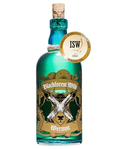 Brennerei Wild, Blackforest Wild Wermut, Bittersüß & Komplex, 18% Vol., Dezente Zitrus- und Kräuternuancen, Premium Qualität, Made in Germany Brennerei Wild, Blackforest Wild Wermut, Bittersüß & Komplex, 18% Vol., Dezente Zitrus- und Kräuternuancen, Premium Qualität, Made in Germany von Brennerei Wild