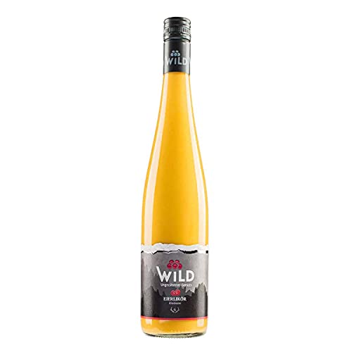 Brennerei Wild | Eierlikör Himbeer | 0.7 L | 17% Alkohol aus dem Schwarzwald – Deutschland | Cremig & Mild von Brennerei Wild