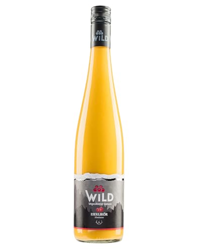 Brennerei Wild, Eierlikör Himbeere, Cremig & Beerig-Fruchtig, 17% Vol., Mit Waldhimbeergeist, Hausgemachtes Rezept, Premium Qualität, Made in Germany von Brennerei Wild