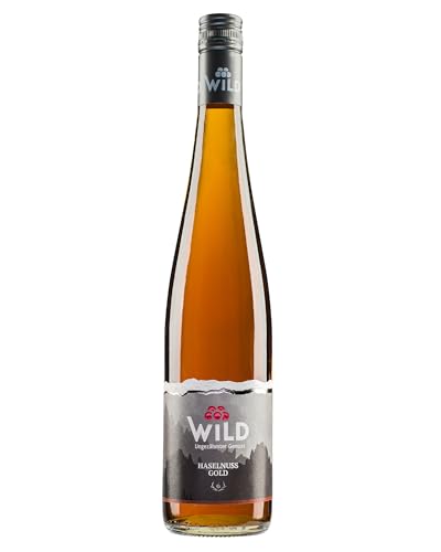 Brennerei Wild, Goldbrand Haselnuss-Gold, Intensiv Nussig, 35% Vol., Vanille-Karamell-Note & Schokoladiger Abgang, Premium Qualität, Made in Germany von Brennerei Wild