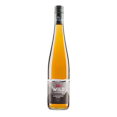 Brennerei Wild | Goldbrand Altes Pflümli | 0.7 L | 35% Alkohol aus dem Schwarzwald – Deutschland | Pflaumenbrand von Brennerei Wild