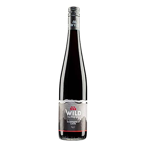 Brennerei Wild | Sauerkirschlikör | 0.7 L | 17% Sauerkirsch Geschmack von Brennerei Wild
