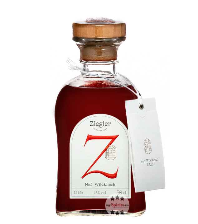 Ziegler Wildkirsch Likör No. 1 (18 % Vol., 0,5 Liter) von Brennerei Ziegler