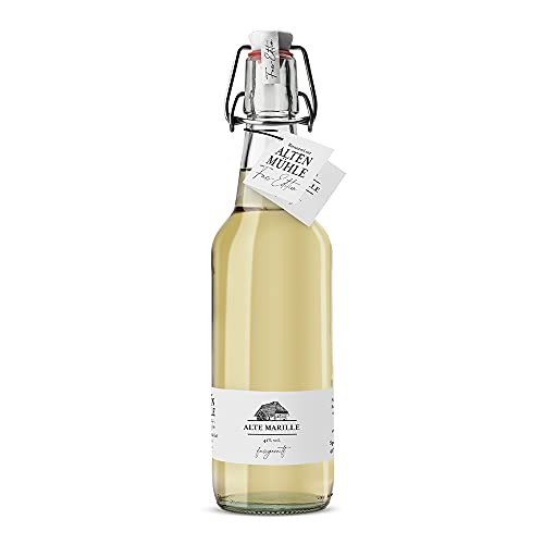Brennerei Zur Alten Mühle - Alte Marille Fass-Edition - feine Marillen Spirituose in der klassischen Bügelflasche - milde Spirituose fassgereift im Schwarzwald, 1 x 0.5l von Schladerer