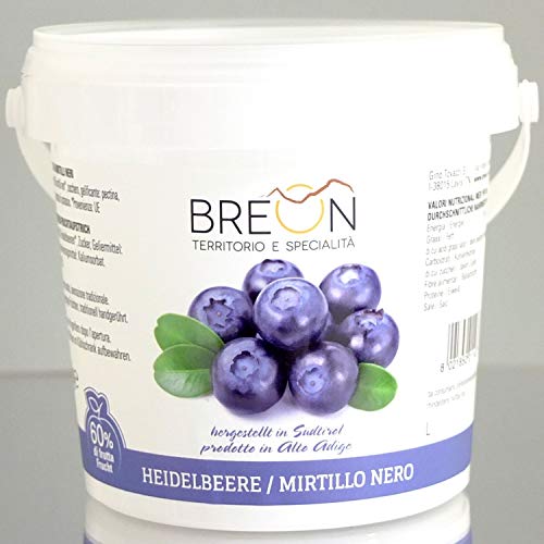 Heidelbeeren Fruchtaufstrich 65% 600 gr. - Breon von Breon