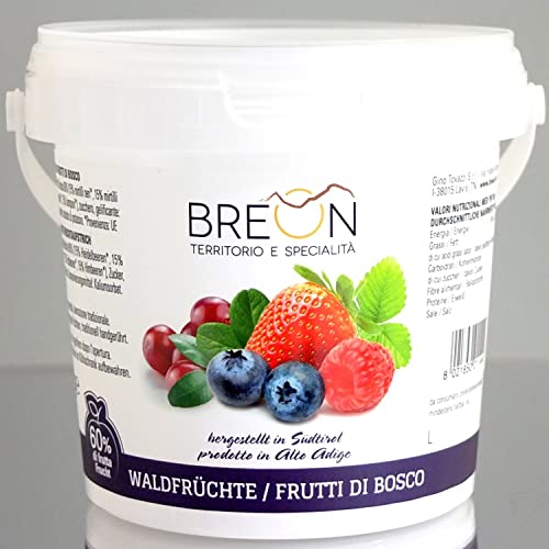 Waldfrüchte Fruchtaufstrich 65% 600 gr. - Breon von Breon
