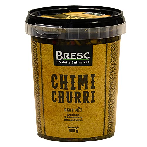 Bresc Chimichurri - 10x 450g - traditionelle vegane argentinische Gewürzmischung, Kräutermischung, ideal zu Rindfleisch als Marinade oder Topping für Grill-Gemüse-Gerichte von Bresc