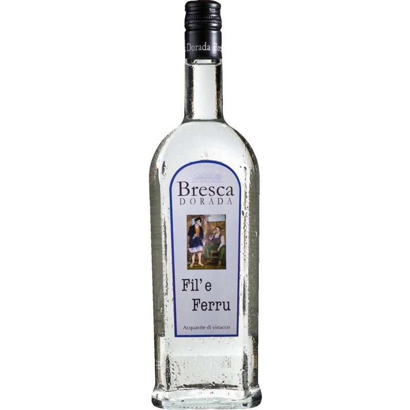 Fil'e Ferru Acquavite di Vinacce, 0,7 L, 40% Vol., Spirituosen von Bresca Dorada S.R.L, localita canne frau, 09043 Muravera (CA), Italien