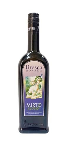 Bresca Dorada Mirto Verde di Sardegna 30% vol. Myrten-Likör Sardinien (1 x 0.7l) von Bresca Dorada