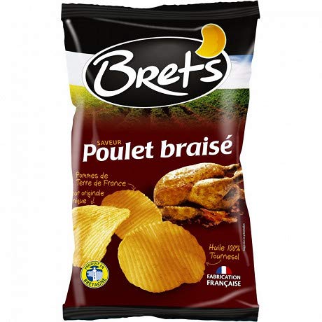 Bret'S - Chips Schmorhuhn Flavor 125G - Packung mit 5 von Bret'S