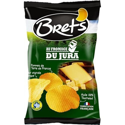 Bret's Breta € ™ S Cheesecake Du Jura Chips Kartoffel aus Frankreich 125G (6er-Set) von Bret's