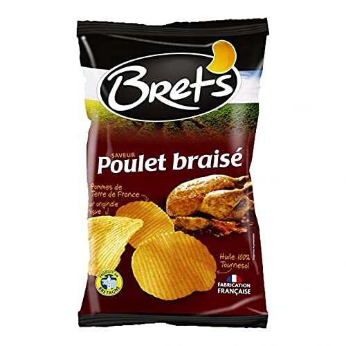 Bret's Breta € ™ S Chips Flavor Hähnchen geschmort © Kartoffeln aus Frankreich 125G (6er-Set) von Bret's