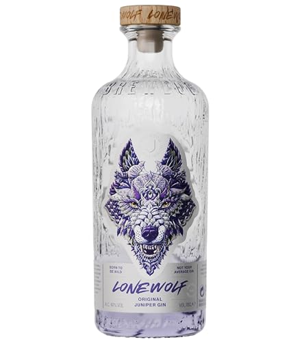 BrewDog | LoneWolf Gin | 700 ml | 40% Vol. | Geschmack von Zitrus | Noten von Kiefernnadeln & Pfeffer | Aus 14 Botanicals hergestellt | Handwerkliche Spirituose von BrewDog