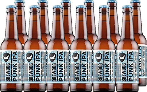 Brewdog Punk IPA India Pale Ale, MEHRWEG (12 x 0.33 l) von BrewDog