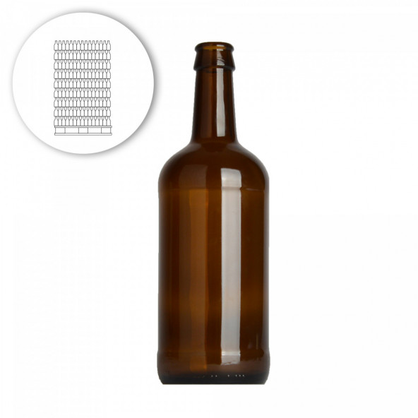 Bierflasche Porter 50 cl - Palette 2097 St. von Brewferm