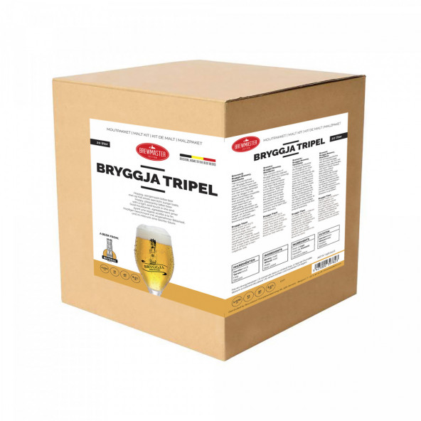 Malzpaket Brewmaster Edition - Bryggja Tripel - 20 l von Brewferm
