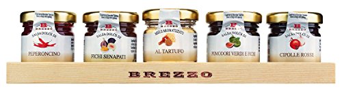 Brezzo - Box 5 Marmeladen für Käse 200 gr von Brezzo