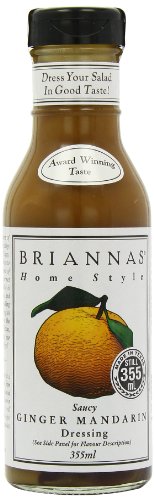 Brianna's Saucy Ingwer Mandarine Dressing, 355 ml von BRIANNAS