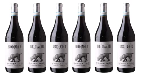 6x 0,75l - 2023er - Bricco Lagotto - Barbera d'Alba D.O.P. - Piemonte - Italien - Rotwein trocken 6x 0,75l - 2023er - Bricco Lagotto - Barbera d'Alba D.O.P. - Piemonte - Italien - Rotwein trocken von Bricco Lagotto