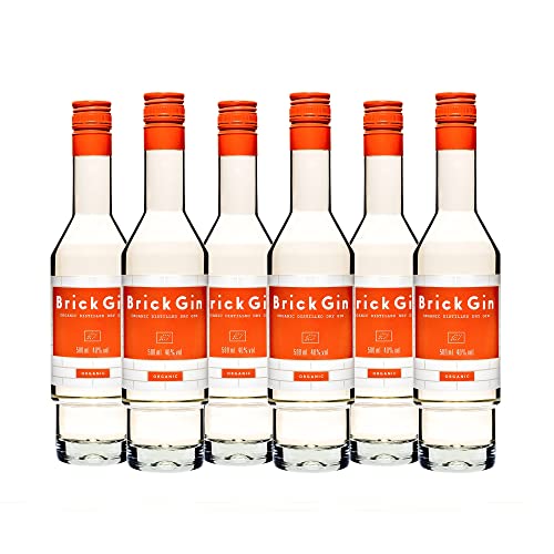 6 Brick Gin - Straight Organic Distilled Dry Gin 0,5l 6 Brick Gin - Straight Organic Distilled Dry Gin 0,5l von Brick Gin