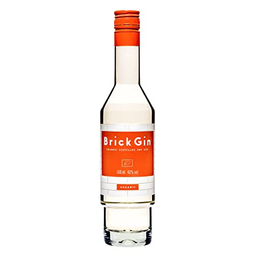 BRICK GIN – organic distilled dry gin, BIO und VEGAN zertifiziert, perfekt für Gin & Tonic von Brick Gin
