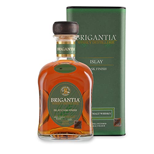 Brigantia Islay Cask Finish Single Malt Whisky 700ml | Whisky vom Bodensee (Steinhauser) von Brigantia
