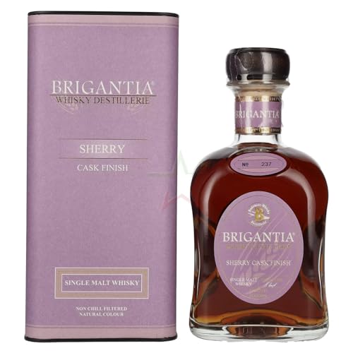 Steinhauser BRIGANTIA Single Malt Whisky SHERRY Cask Finish 46,00% 0,70 lt. Steinhauser BRIGANTIA Single Malt Whisky SHERRY Cask Finish 46,00% 0,70 lt. von Brigantia