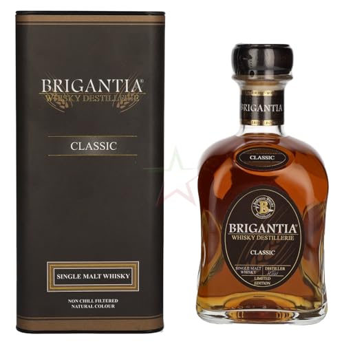 Steinhauser BRIGANTIA Single Malt Whisky vom Bodensee 43,00% 0,70 Liter von Brigantia