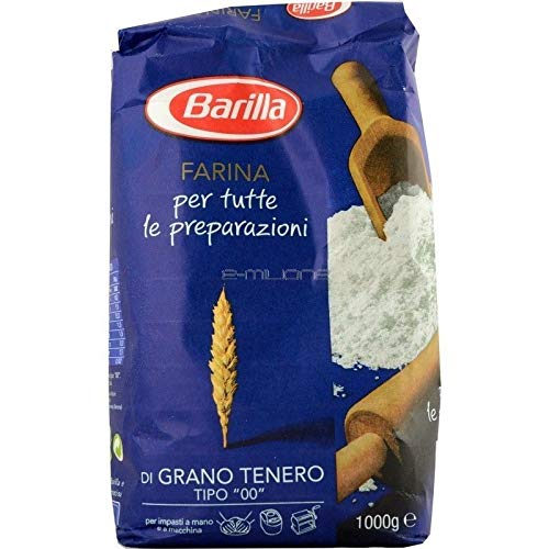 3x Barilla Typ 00 Weichweizenmehl 3x Barilla Typ 00 Weichweizenmehl von Brilla