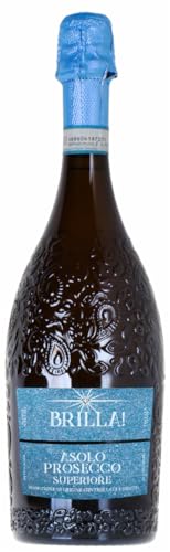 Brilla! Asolo Prosecco Superiore DOCG – Flasche 750 ml, Alkohol 11 Prozent Brilla! Asolo Prosecco Superiore DOCG – Flasche 750 ml, Alkohol 11 Prozent von Brilla!