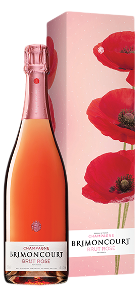Champagne Rosé Brut von Brimoncourt