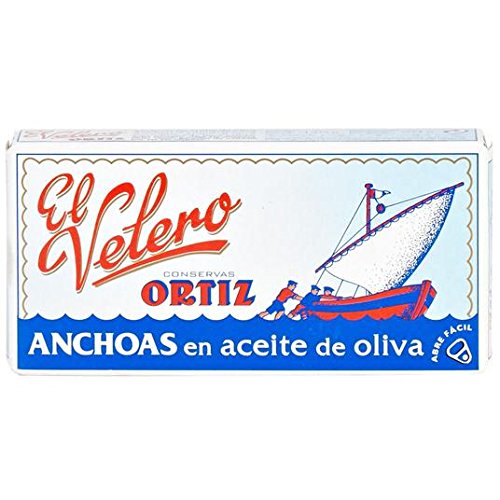 Brindisa Ortiz Anchovy Filets in Olivenöl "El Velero" 47,5 g von Ortiz