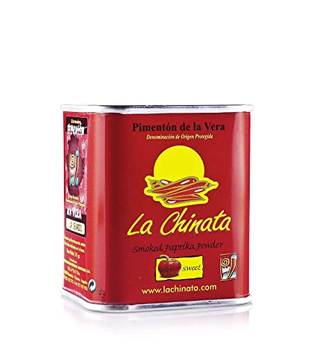 Brindisa La Chinata Sweet Smoked Paprika D.O.P 70g, 6 Pack von Brindisa