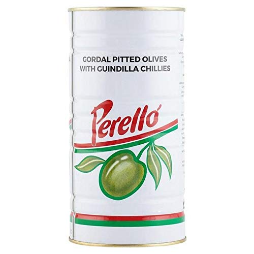 Brindisa Perello Gordal Pitted Olives Picante 600g 600g von Brindisa