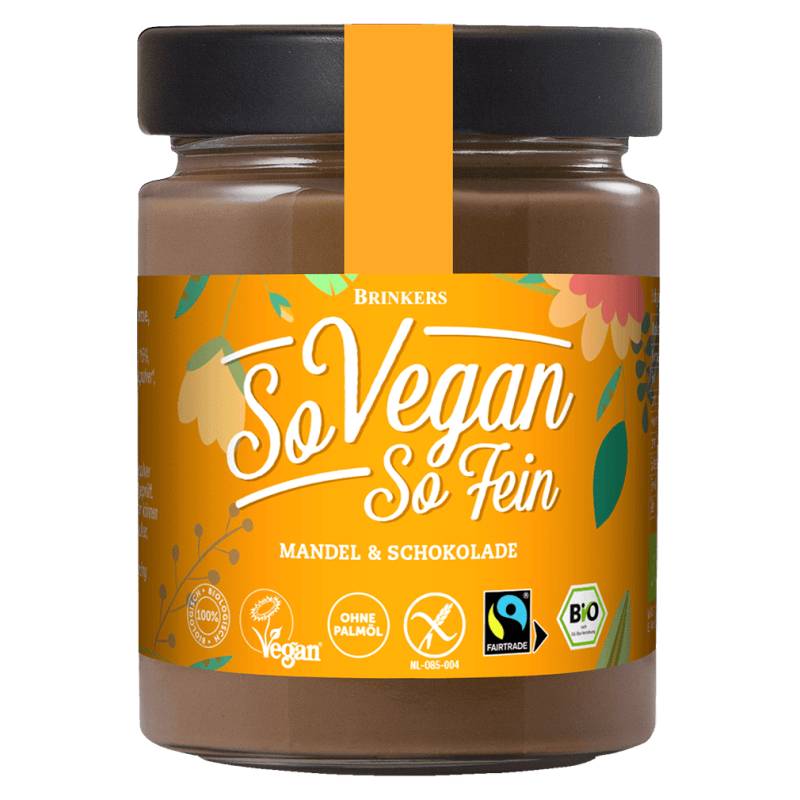 Bio So Vegan So Fein Mandel & Schokolade von Brinkers